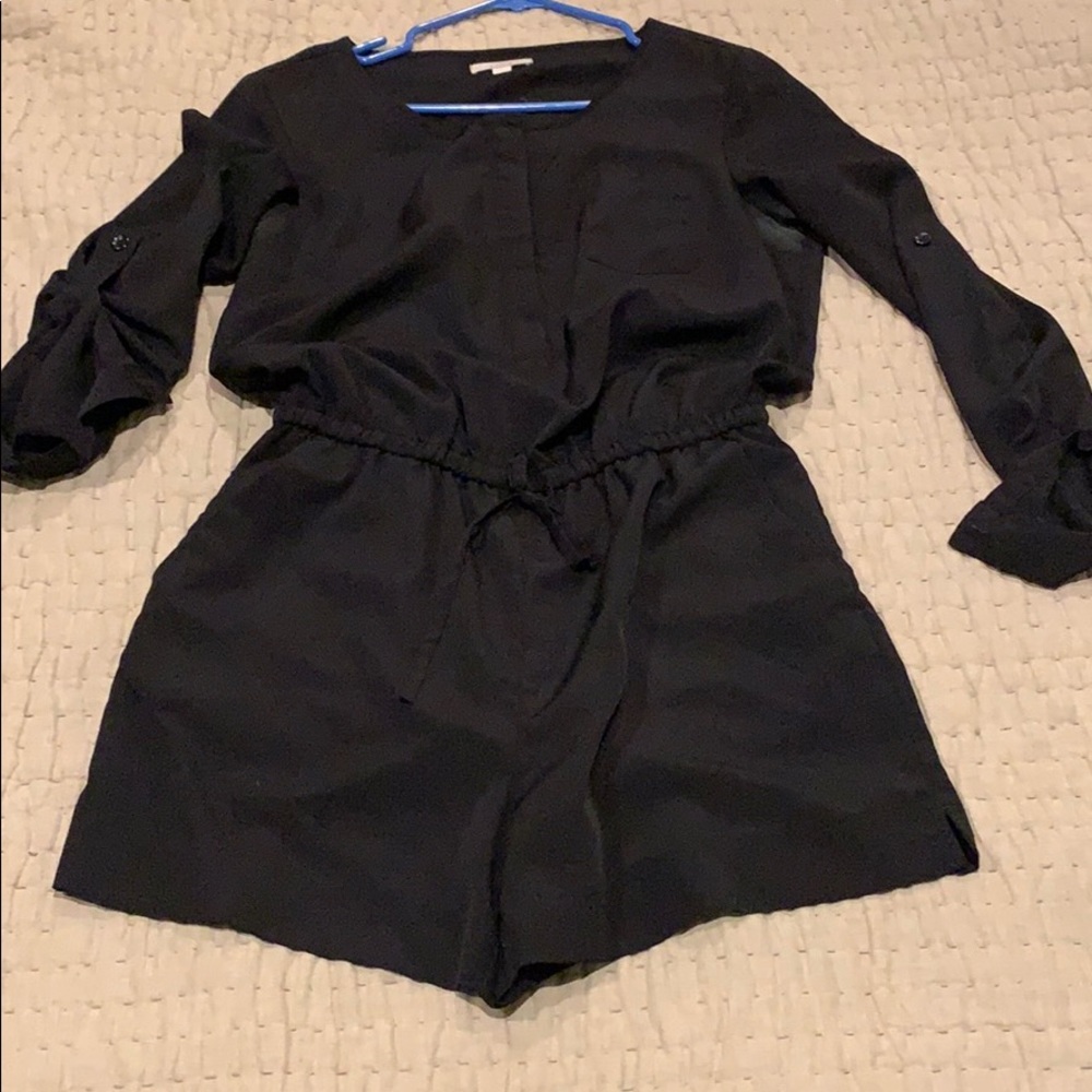 Black loft romper